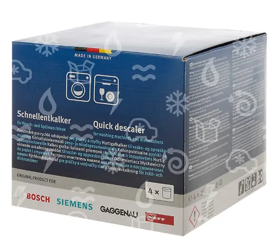 odvápňovač pračky a myčky BOSCH / SIEMENS, 4ks (00311923)